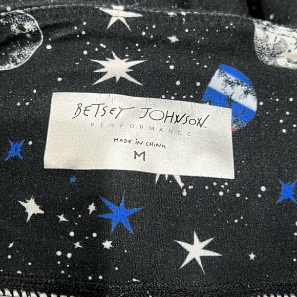 Betsey Johnson Performance Celestial 718 Yoga Leggings Women’s Medium - Picture 3 of 5